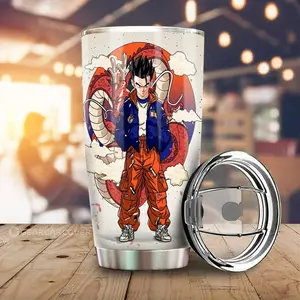 [Anime Cups - Sale Up To 35%]  Go han Tumbler Cup, DBZ Anime Character Cup, Trending Anime Manga Design, Anime Car Accessory, Gift for DBZ Fans and Collectors
