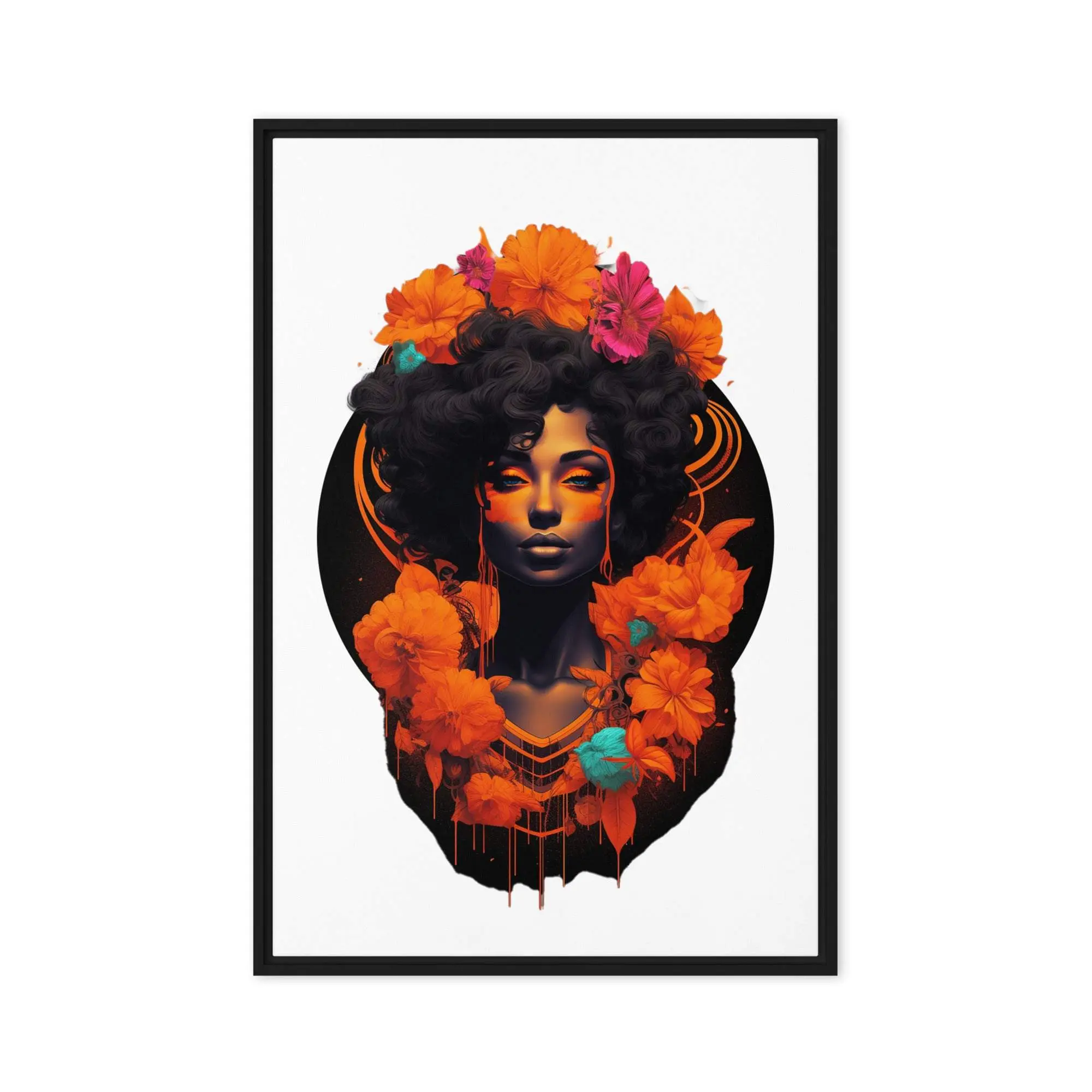 Nessa - Framed Canvas