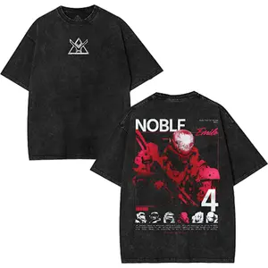 Noble Emile-A239 Halo Reach, Remember Reach Unisex Washed Cotton T-Shirt, Tank Top, Hoodie RPG graphic tees Top anime manga game merch Casual Streetwear men gifts shirts men Menswear Hoodie Print Straight