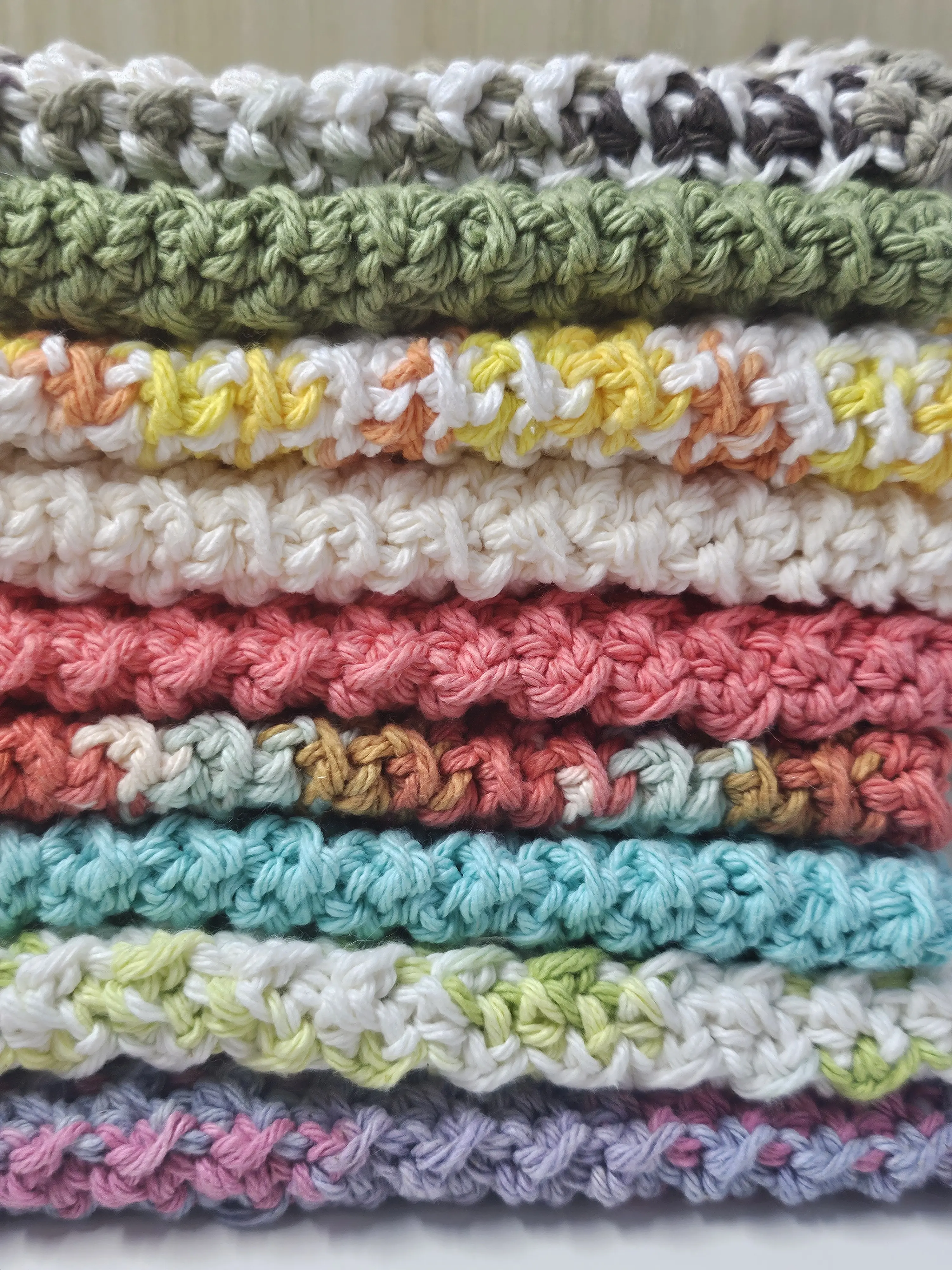 Handmade crochet dishcloth/trivet Coasters Tableware