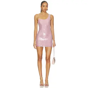 Lovers and Friends Elise Mini Dress in Purple Ombre