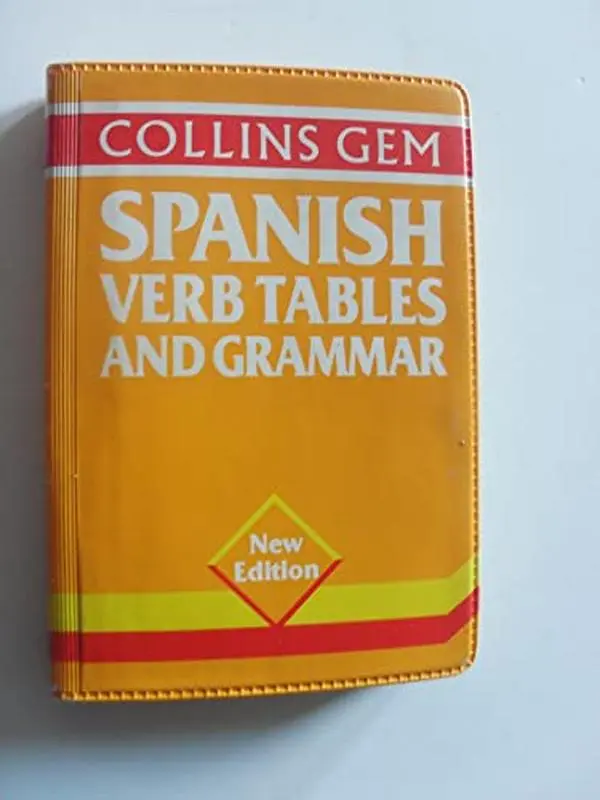 USED-Collins Gem Spanish Verb Tables and Grammar (English and Spanish Edition) by I. F. Ariza (Paperback)