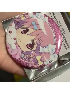 58mm Cute Girl Anime Puella Magi Madoka Magica Figure Icon Brooch Badge Tinplate Brooch for Backpack Clothes Chest Ornament Gifts Pin