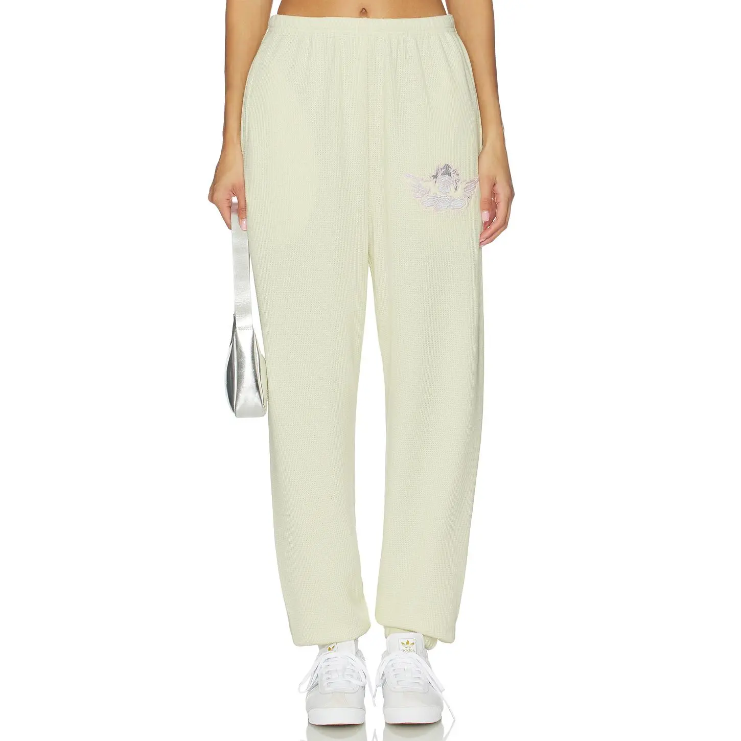 Boys Lie Pastel Me Kimmy Sweatpants in Pastel Yellow