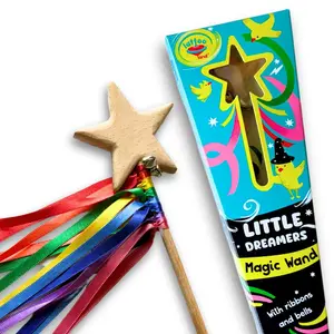 Magical Wooden Wand | Wizard Wand | Star Wand | Fairy Wand for Kids