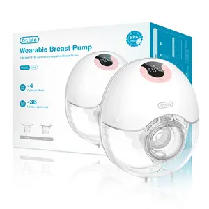 Dr.Isla EB46 Low Noise Operation Fully Automatic Hands-free Electric Breast Pump 1PCS Portable Electric Breast Pump for Mother Baby