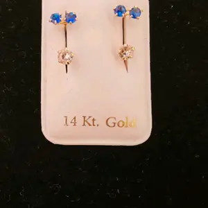 aretes 14k Oro garantizado