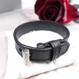 Pre-owned Louis Vuitton Damier Graphite Coated Canvas Bracelet T10227394