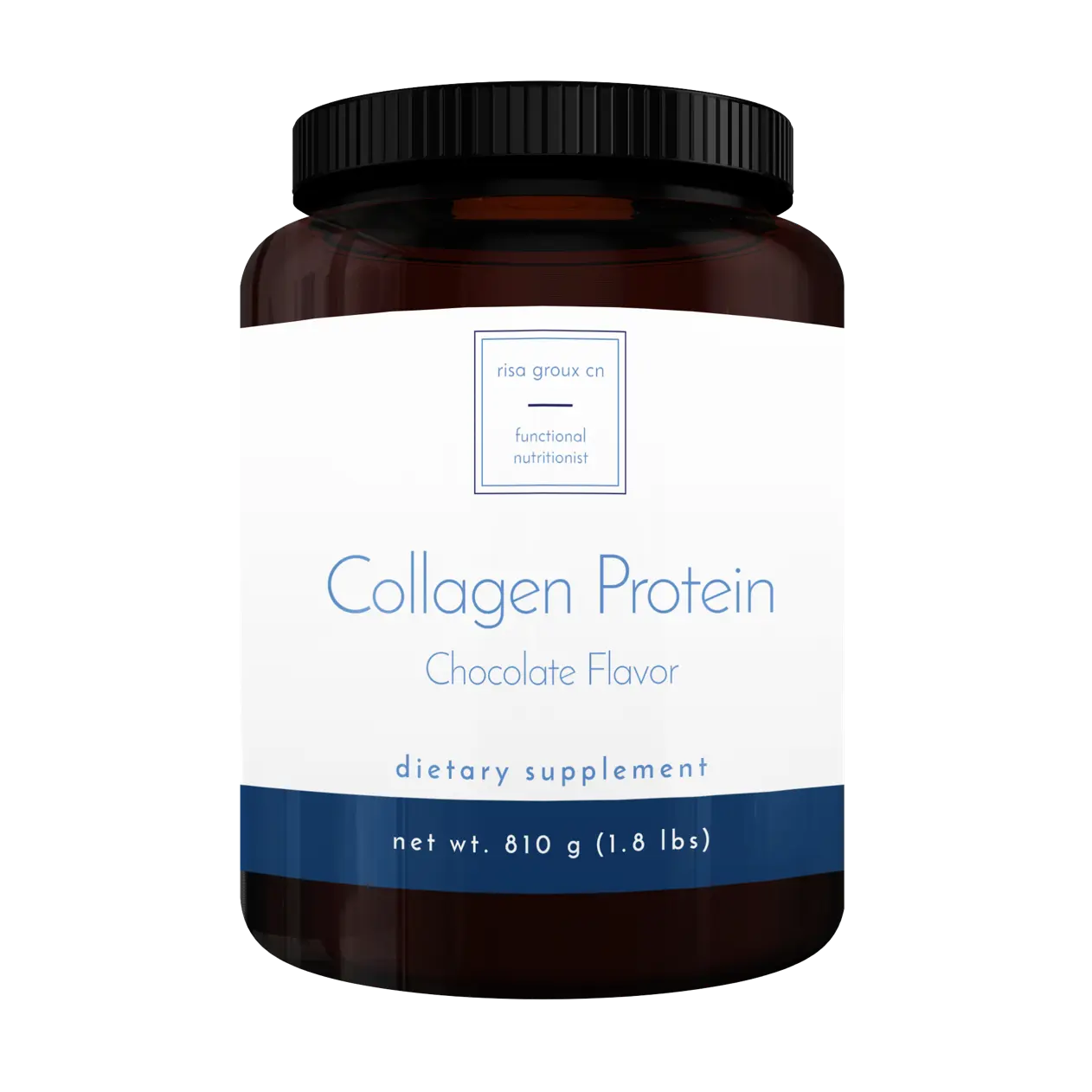 Collagen Protein Chocolate with 21g protein, 3g carbohydrate and 0g sugar Healthcare Fitness