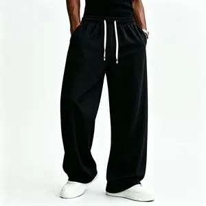 Men’s linen pants—lightweight, breathable summer casual trousers featuring a drawstring design and an elastic waistband, suitable for vacations, everyday outings, and commuting.