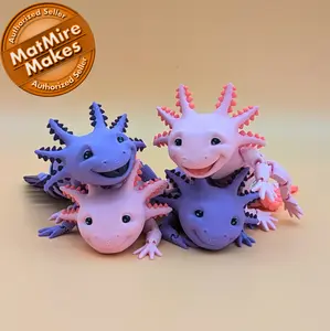 Axolotl Flexible Miniature Figurine