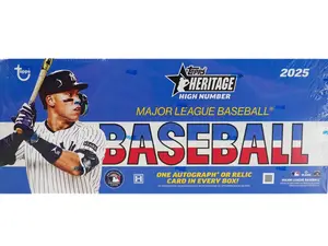 2025 Topps Heritage High Number Baseball Hobby Box
