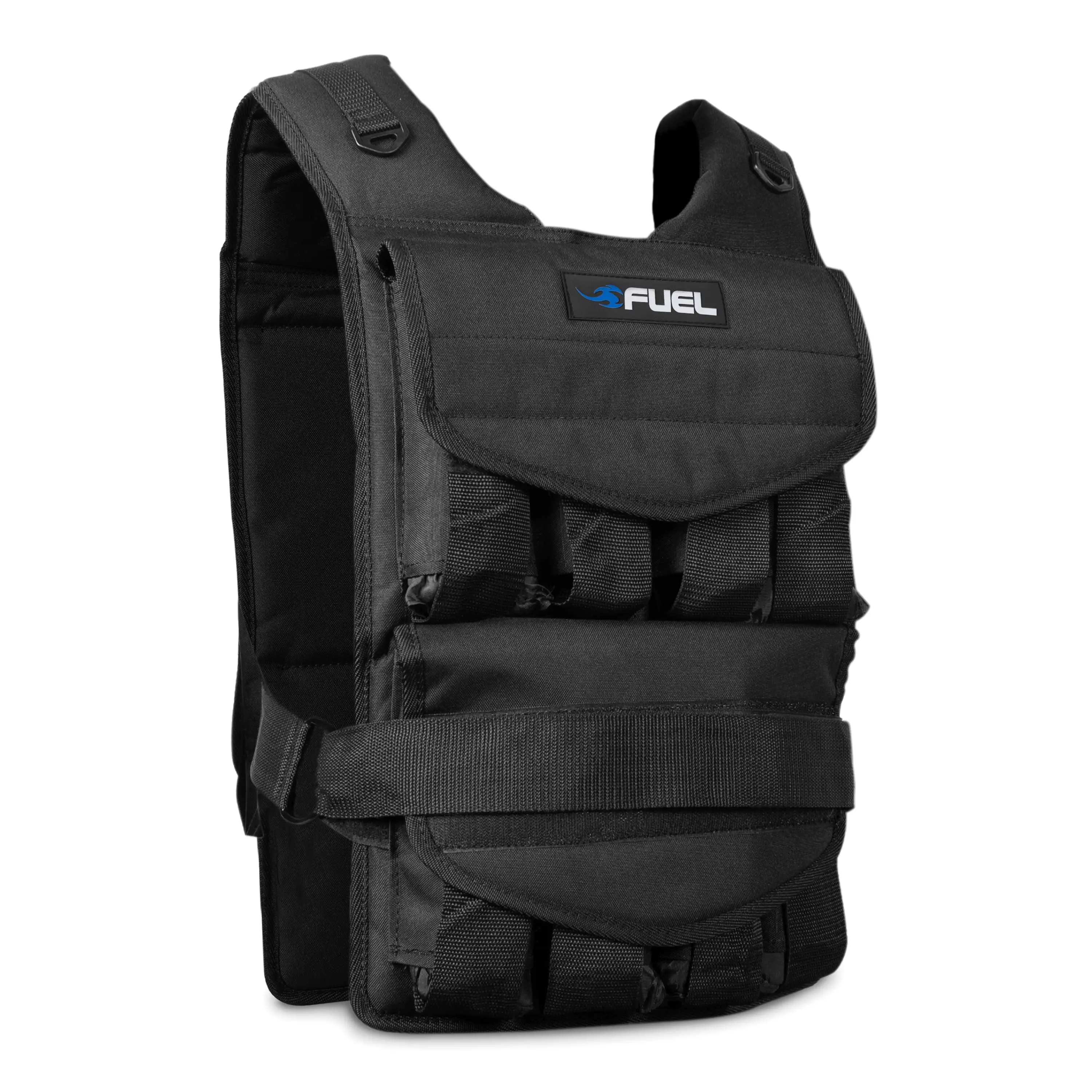 Fuel Pureformance Adjustable Weighted Vest, 120 Lbs Cap Barbell