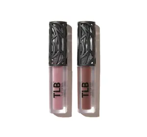Nonstop Liquid Matte Lipstick 2-Pack, Curlfriend (Mauve Pink) + Savage (Chocolate Red-Brown) - High Pigment - One Swipe - Long Lasting - Jojoba Oil & Vitamin E - Vegan - .24 fl oz