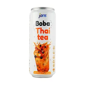 JANS Indonesian Thai Boba Milk Tea 490ml - Authentic Bubble Tea Drink