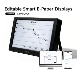 Kylendar E-Paper Smart Display: Upgraded Version 2.0 — 2026 Family Calendar. A Multifunctional, Editable Smart Planner and Organizer with Stand—An Efficiency-Boosting Device and the Perfect Gift for Successful Individuals.