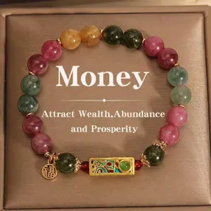 Women's Bohemian Beaded Bracelet - Premium Bracelets for Women with Symbolic Beads, Colorful Elegant Fashion Accessory Representing Wealth and Fortune