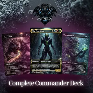 Apex Parasite Hive MTG Proxy Deck + MTG Commander + Tokens