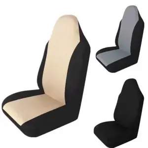 Universal Car Seat Covers, Four Seasons Front Seat Cover Breathable Elastic Fabric Full Surrounded Protector Auto Interior Accessories fixed size Please check if your car is suitable before purchasing Automotive Seat Covers