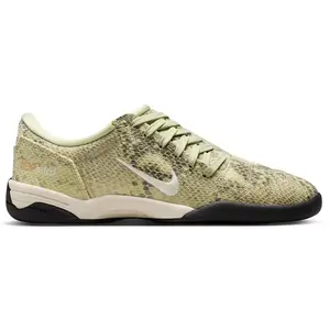 Nike Total 90 3 SE Olive Aura Snakeskin Women's Round Toe Football Sneaker - 100% Authentic, Brand New & Original, Futsal, US W 5, Athletic Sports Trainer, Casual Everyday Comfort Shoe