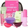 Pixie Menstrual Disc Kit for Feminine Care - Pixie Discs are Designed to Remove Like Tampons - 100% Medical-Grade Silicone - Best Period Disc Starter Kit - Proven to Become A Successful Disc User