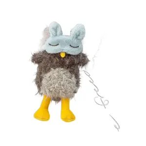 Doll Audrey Eye Mask Owl Sleeping Comfort Companion Plush Toy Gift for Weddings and Events