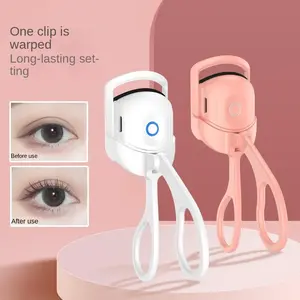 Eyelash Curler Portable Electric Heated Eyelash Comb Lasting Eyelash Curler Heated Eyelash Curler Cosmetic Tool Heated Eyelash Curler; Rechargeable Electric Eyelash Curler