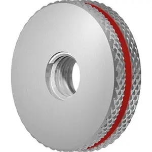Emuge Threaded Ring Gage: M18 x 1.00 Thread, Metric, Class 6G, No Go L0300500.0388