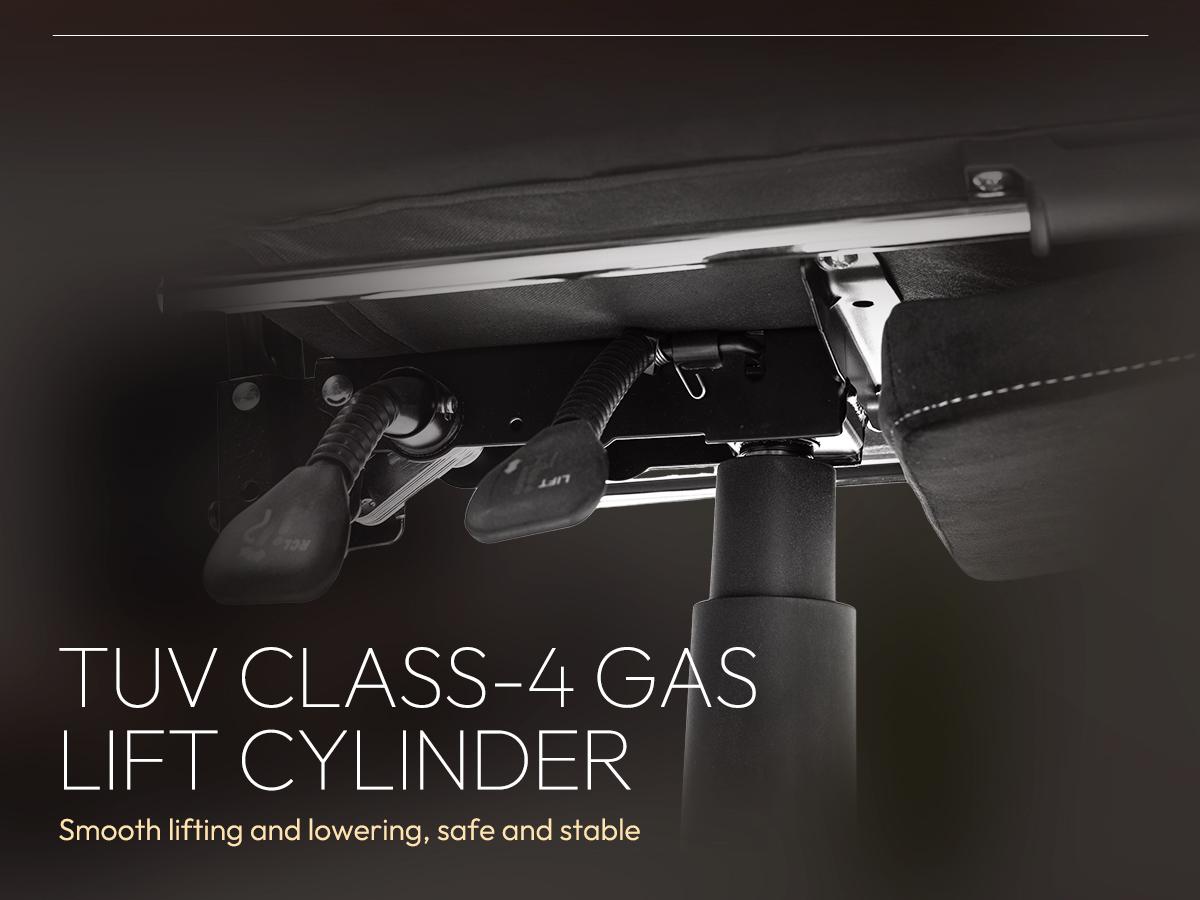 Dowinx Gaming Chair with Heated Massage Lumbar Support,Big and Tall Fabric Gaming Chairs for Adults with Footrest, Ergonomic Computer Game Chair with Poket Spring Cushions, 350lbs