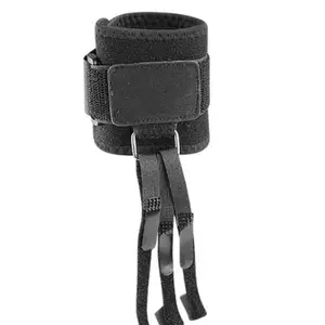 Plantar Fasciitis Back Day and Night Splint Foot Orthotic Stabilizer - Black