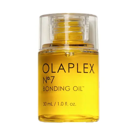 Olaplex No.7 Bonding Oil - 1oz Salon-Grade Paraben-Free Hair Oil, Lightweight Highly-Concentrated Treatment for Damaged, Chemically Treated Hair, Frizz Control, Color Brightening & Fly-Away Minimization
