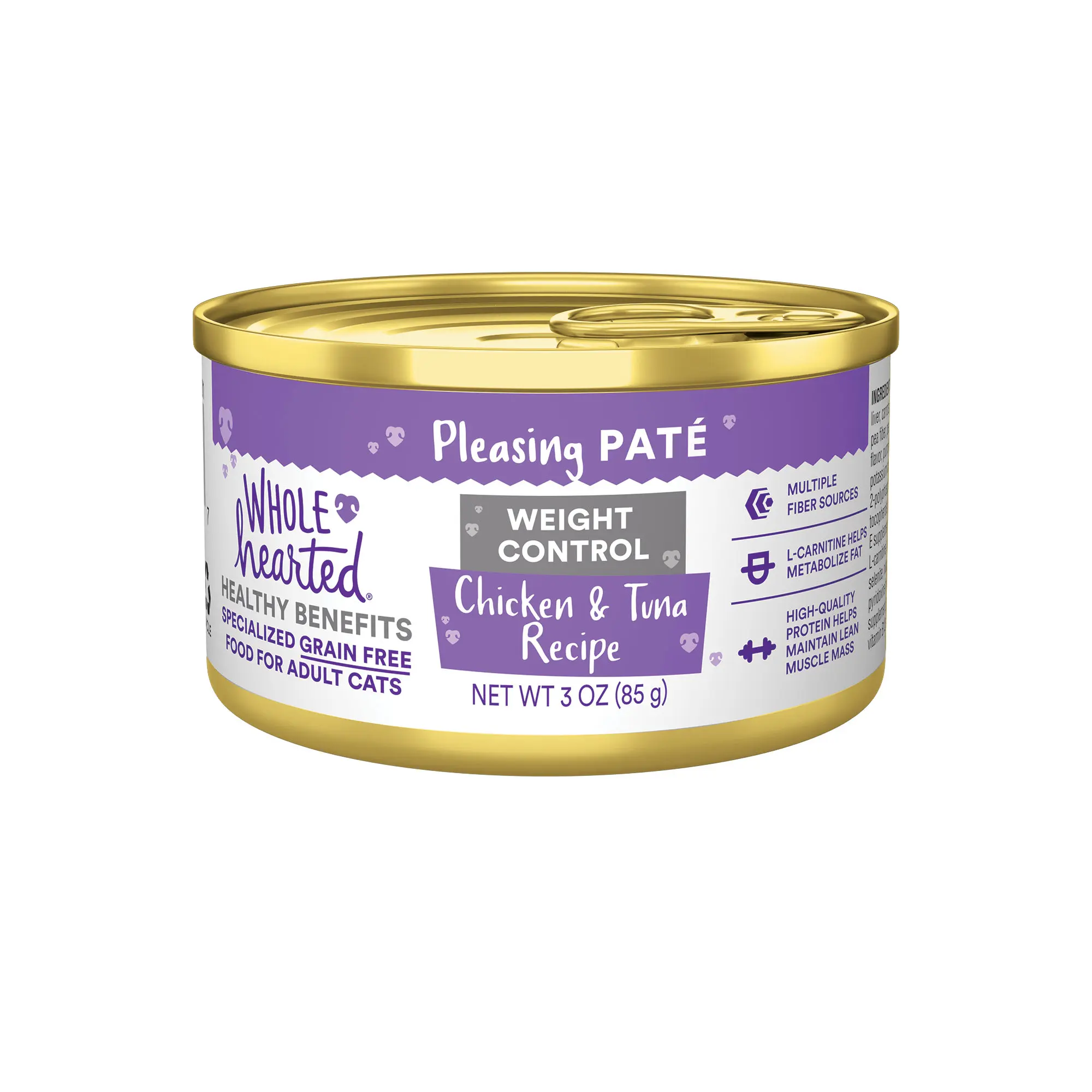 WholeHearted Weight Control Chicken & Tuna Recipe Adult Wet Cat Food