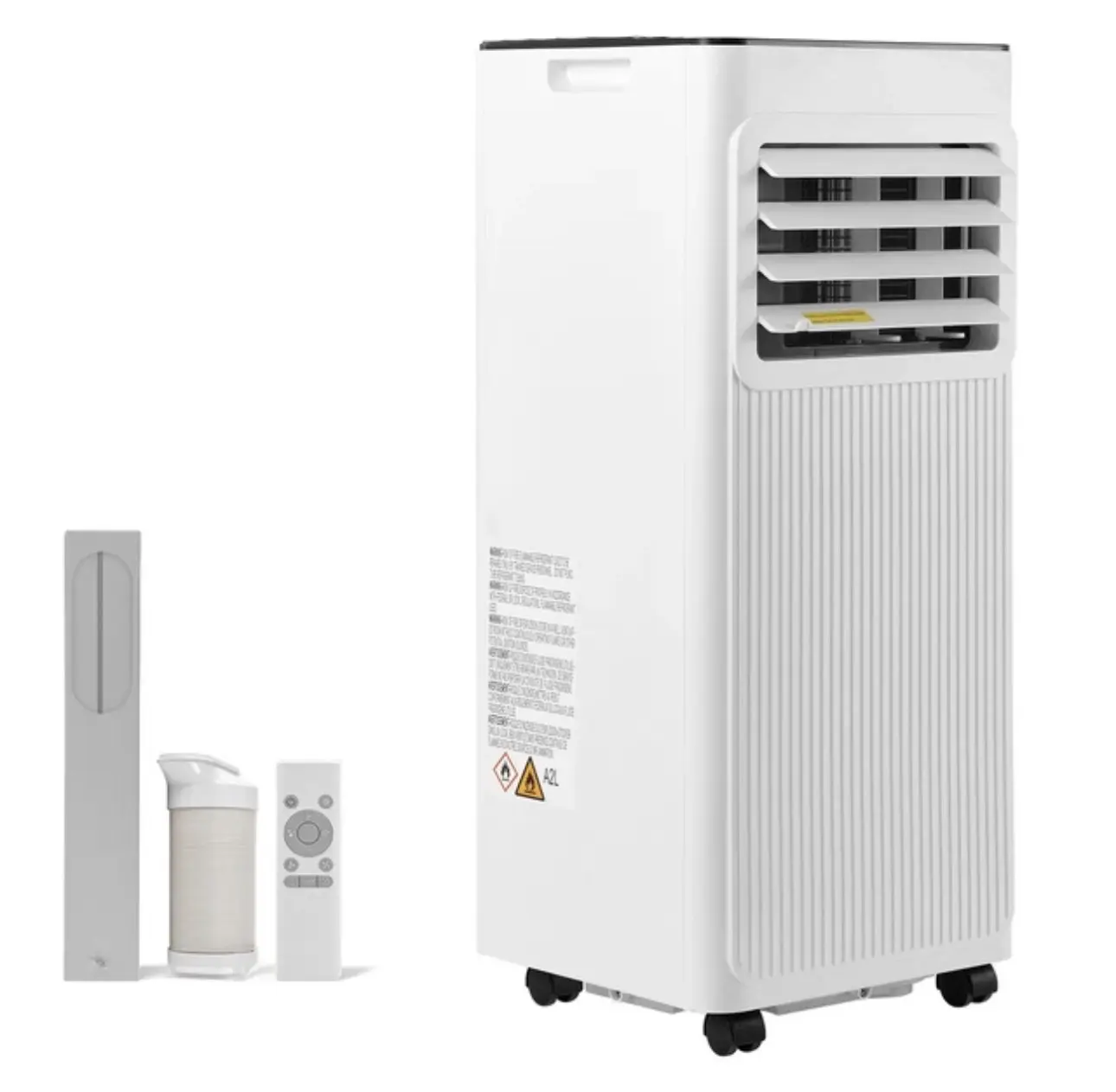 8000 BTU Portable Air Conditioner 3-in-1 Air Cooler w/Dehumidifier & Fan Mode