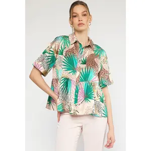Tropical Print Shirt