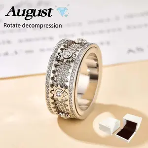 Male and Female Dual Gear Rotating Pressure Reducing Jewelry