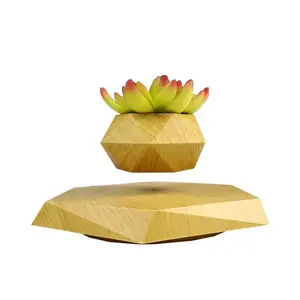 Magnetic Levitating Flower Pot - Electric Bonsai Plant Pot for Bonsai with Magnetic Levitation Feature