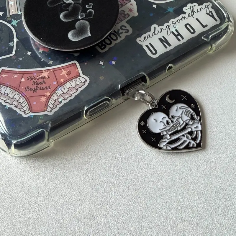 Dust Plug Lovers Charm for USB-C Devices