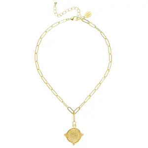 Susan Shaw French Coin Necklace