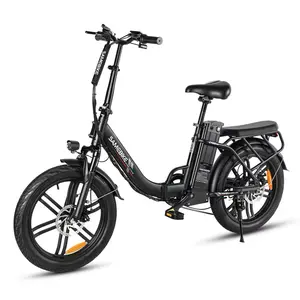 New CY20 Pro 36V 13ah, 350Watt Folding Ebike,  28MPH 1100W peak motor,Full Suspension. Alloy rims