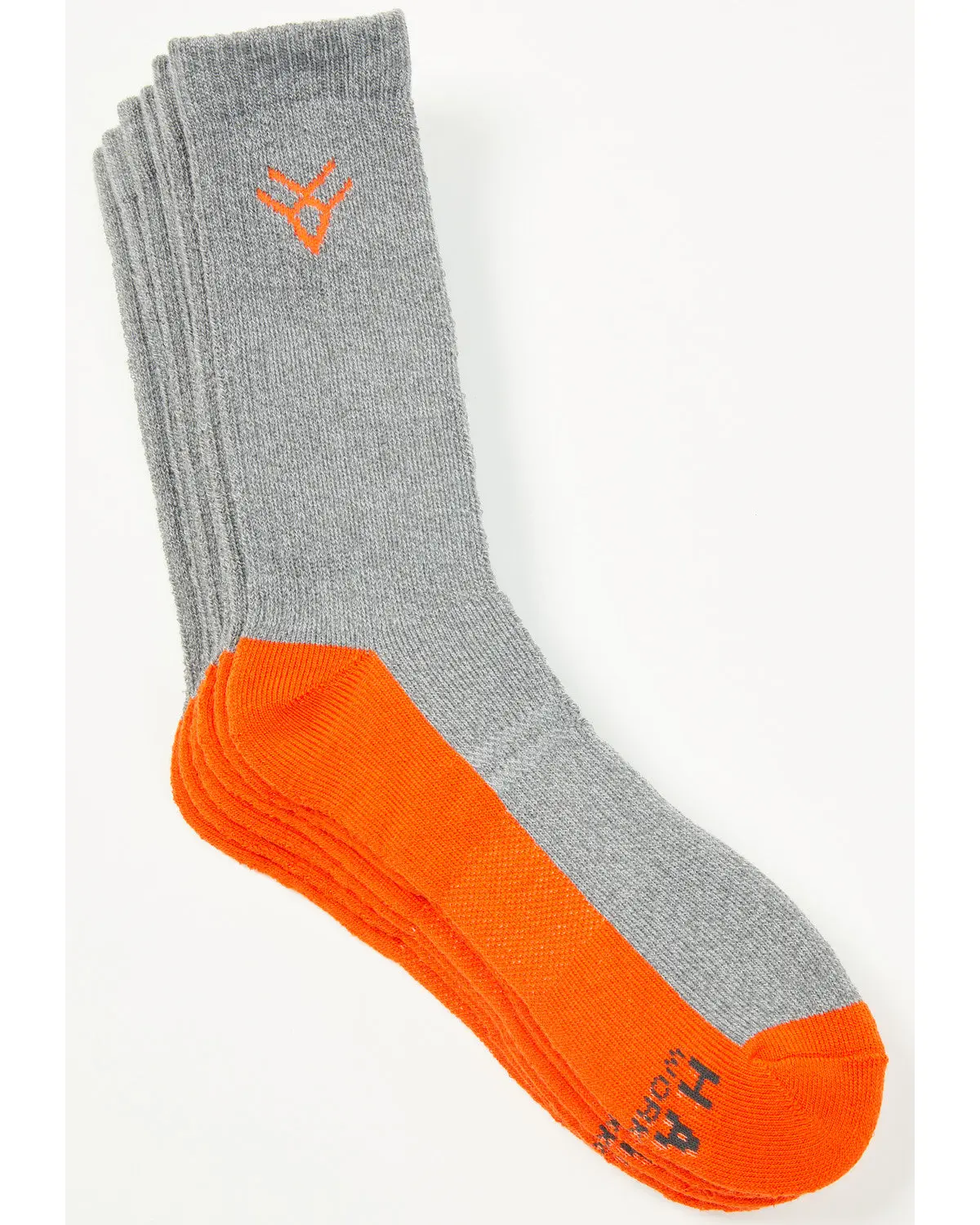 Men's Steel Toe Crew Socks - 3 Pack