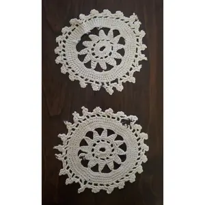 Vintage Hand Crocheted Doiles
