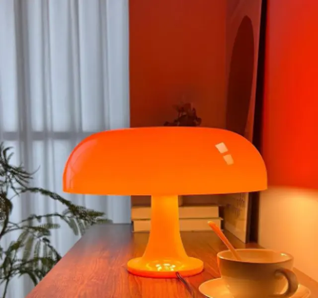 LED Mushroom Ambient Light, Decorative Table Lamp, 3-Color Romantic Art Desk Lamp, Adjustable Desk Lighting, USB Powered, Bright Glow, Modern Design, Button Control, Rechargeable Battery, Dimmable Desk Lamps, Ambiance Table Lamp, Decorative Dimming Lights