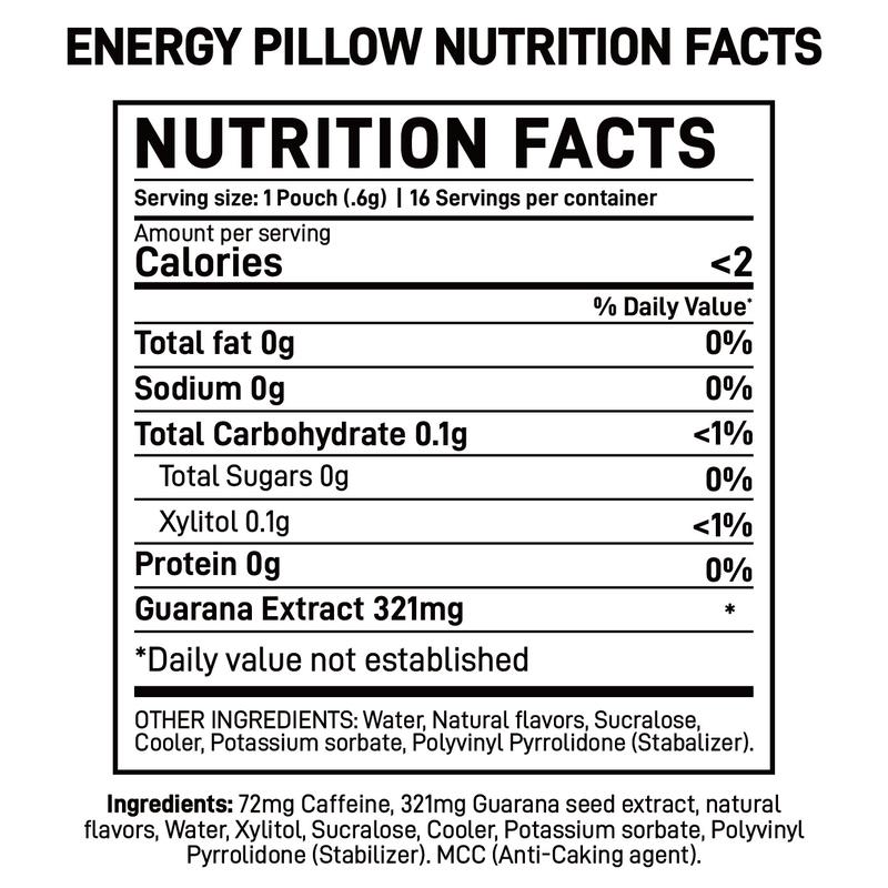 LyvWel 72mg Caffeine Pouches 5-pack Variety or solid flavors 1152mg per can Lip pillows No Sugar, Energy Decky Boost Upper Decker blueberry ice, Pineapple, Cherry, Red gummy bear, Watermelon, Peach tea, Spearmint, Wintergreen, Mango crush, Pink lemonade