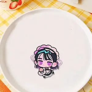 Anime ALIEN STAGE Till Ivan Mizi Luka Cosplay Brooch Acrylic Badge Cartoon Q Version Corsage Pin Jewelry Costume Accessories