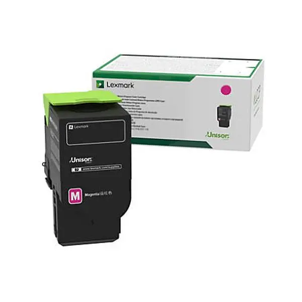 Lexmark C231HM0 High-Yield Return Program Magenta Toner Cartridge - Compatible with Laser Printers, 2300 Pages, Innovative Shake-Free Print System, Superior Sustainability, Consistently Outstanding Image Quality, Long-Life System Reliability