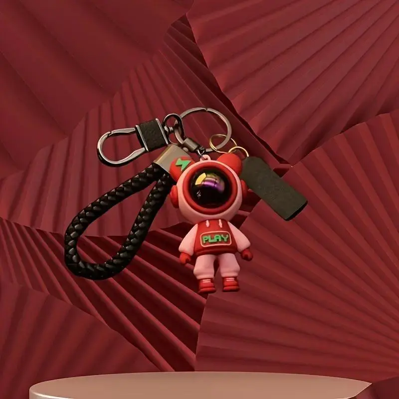 Astronaut Design Cute Keychain for Car Parking Keys, Universal Car Interior Decoration Accessories for Men & Women Astronaut Design Cute Keychain for Car Parking Keys, Universal Car Interior Decoration Accessories for Men & Women