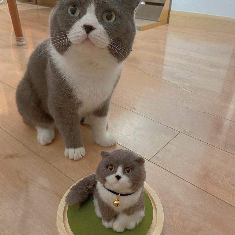 Forever Friend FF~Custom Pet Needle Felting~1:1 Replica, eternal Love