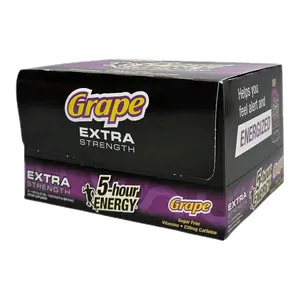 Grape Flavor Extra Strength 5-hour ENERGY Shots Drink, Your  6/12/24 Packs  Beverage