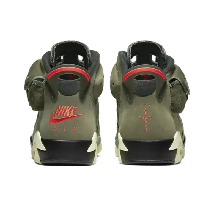 Retro Army Green High Top Basketball Shoes Detachable Pocket Fashion Sneakers Storage Side Bag Design Brand New Unopened Unisex Casual Street Footwear