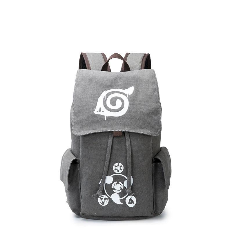 Naruto Anime Backpack Akatsuki Red Cloud Konoha Leaf Village Backpack Large Capacity Laptop School Bag Canvas Casual Travel Daypack Itachi Uchiha Naruto Uzumaki Anime Fan Backpack For Teen Boys Girls Student Outdoor Backpack Multiple Styles Available